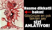 Resimde ne görüyorsunuz? İlginç bir test..