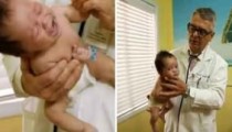 Bir Dokunuşla Bebeğin Ağlamasını Durduruyor